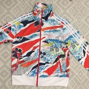 Adidas zip up jacket